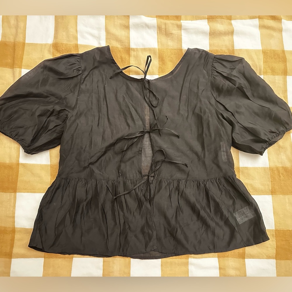 AE Tie Back Blouse